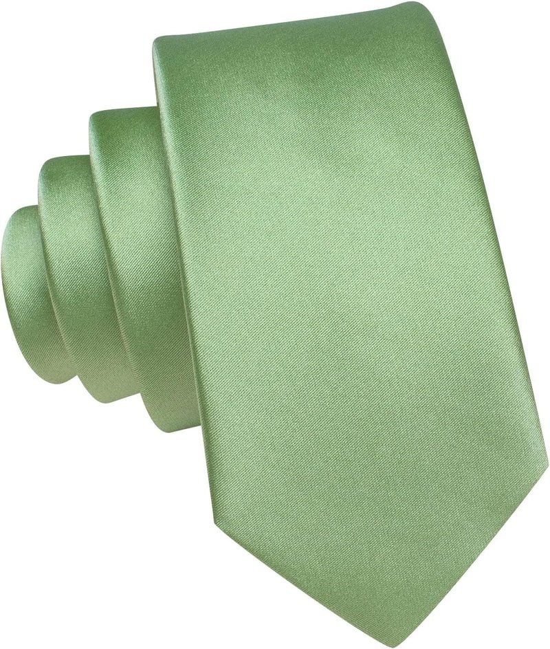 Dubulle Ties for Boys Self Tie Silk Paisely Striped Kids Necktie and Pocket Square Set for Age 8-11 - Image 1